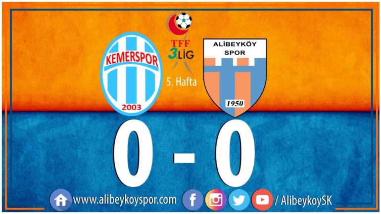 Kemerspor 2003 0-0 Alibeyköyspor