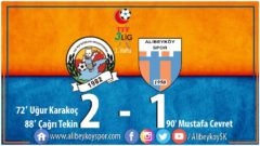 Van Büyükşehir Belediyespor 2-1 Alibeyköyspor