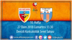 10. haftada rakibimiz Kızılcabölükspor