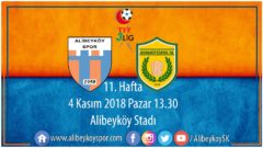 11. haftada rakibimiz Osmaniyespor FK