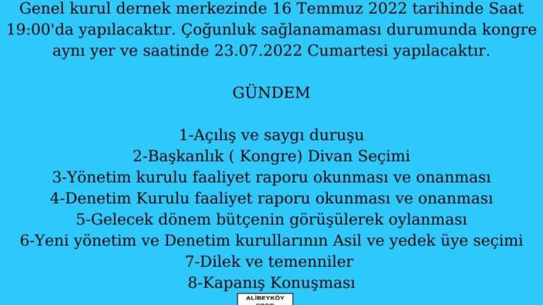 Olağanüstü genel kurul çoğunluk olmayınca ertelendi